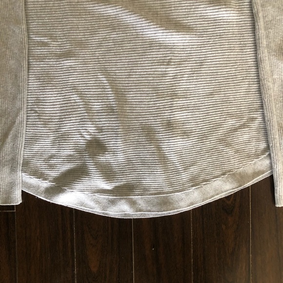 Boat neck, dolman sleeve ribbed sweater. - Picture 2 of 4